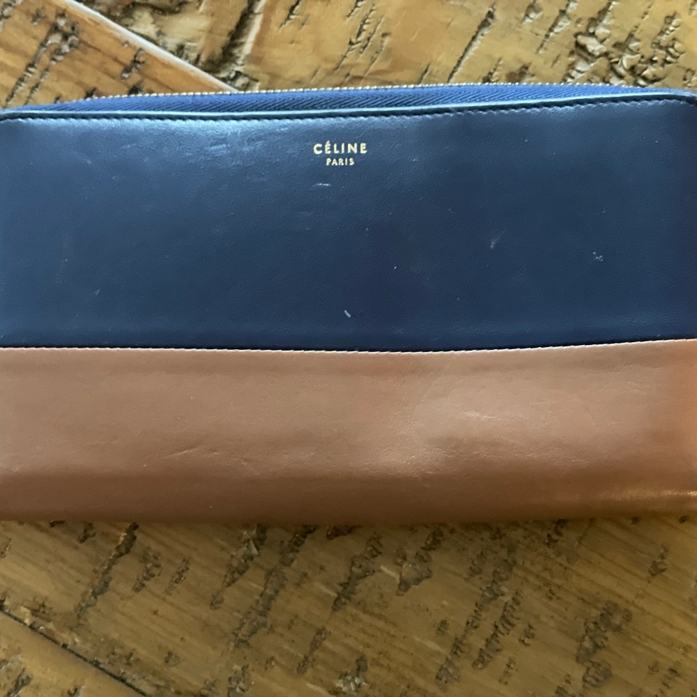 Used Authentic Celine Wallet
